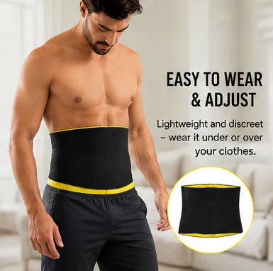 Waist Trimmer Belt – Adjustable Sweat & Workout Support Belt | Waist Trainer belt in Pakistan